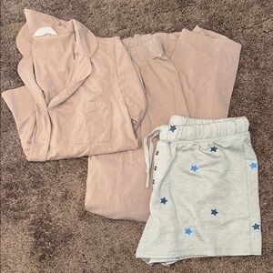 Size large sleep lounge set bundle!